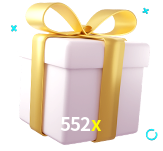 Receba seus bônus de boas-vindas no 552x